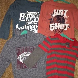 Lot of long sleeve shirts 18M